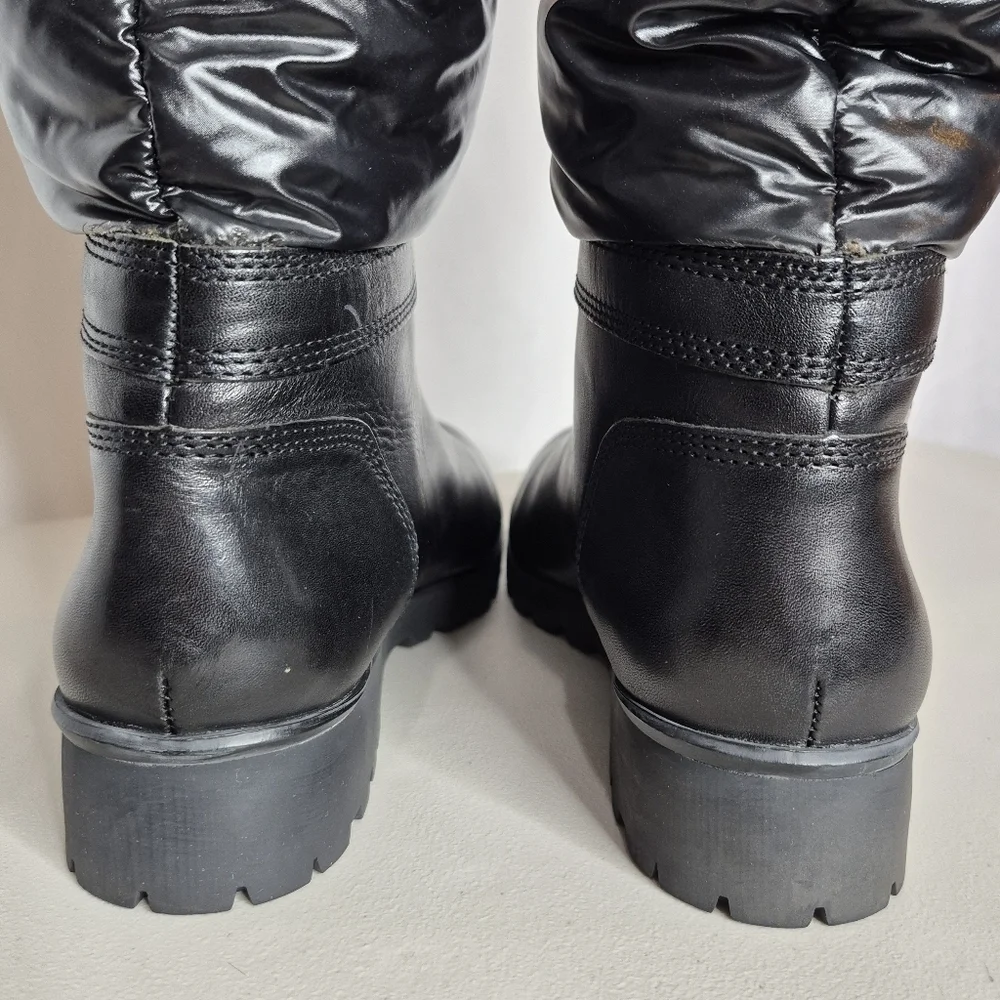 MICHAEL Michael Kors Brandy Tall Nylon Snow Boots - Size 9
